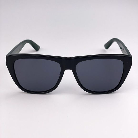 GUCCI GG0926S 001 Sunglasses Black Green Gray Square Unisex - Picture 6 of 12